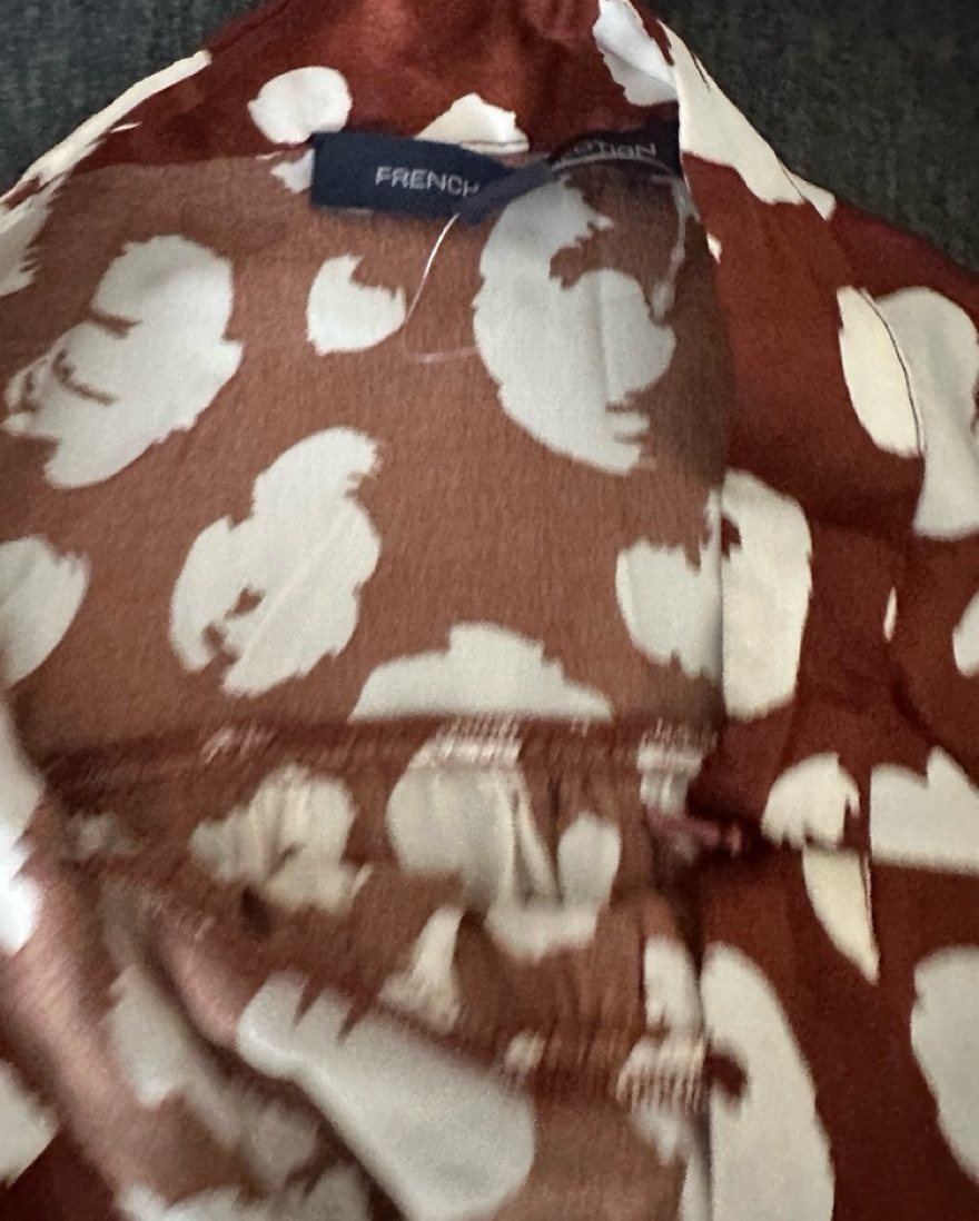 French Connection Aimee Tiered Midi Skir - Image 6