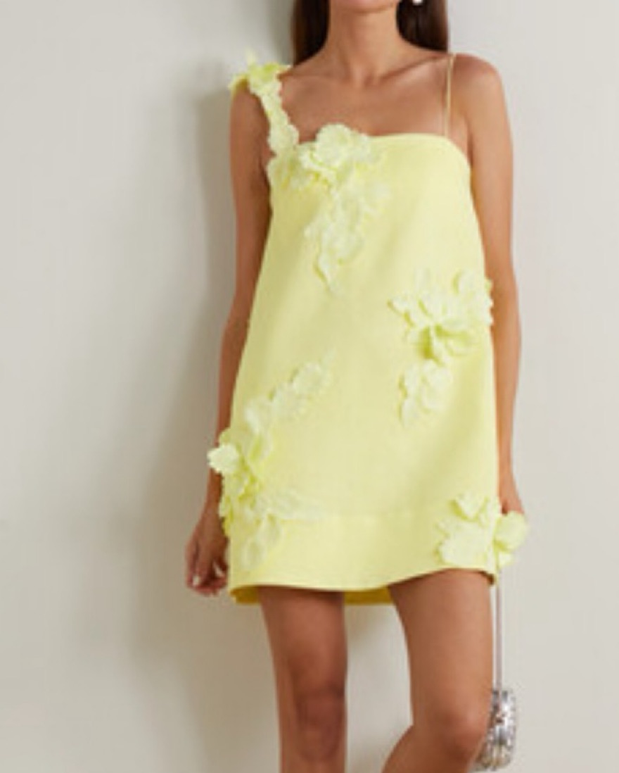 Zimmermann Yellow Mini Dress by Zimmermann - Pickle