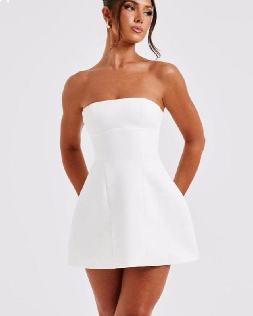 Babyboo Asha Mini Dress - White (babyboo by Babyboo - Pickle