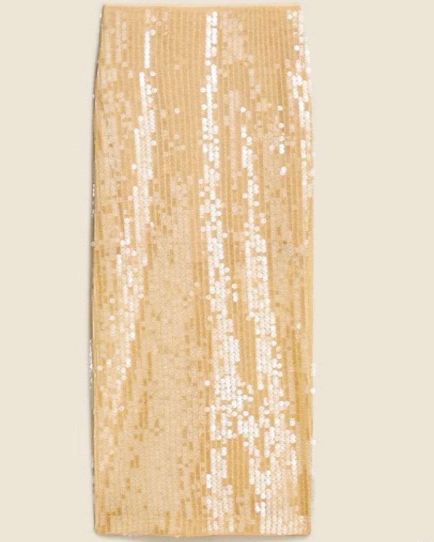 J. Crew Collection Layered Sequin Skirt - Image 4