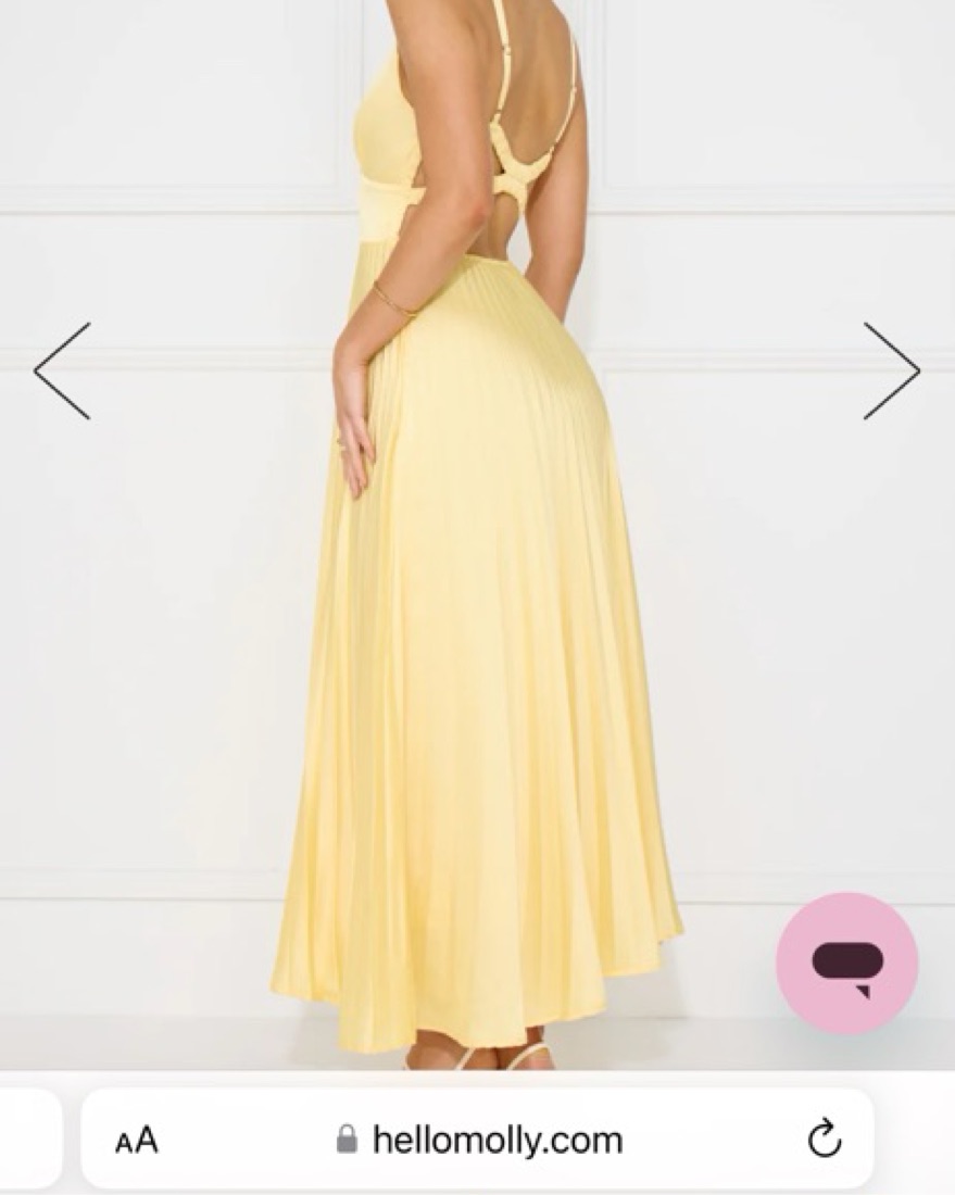 Yellow Dress Molly Maxi Dress Molly Mae Yellow Maxi Dress On Sale