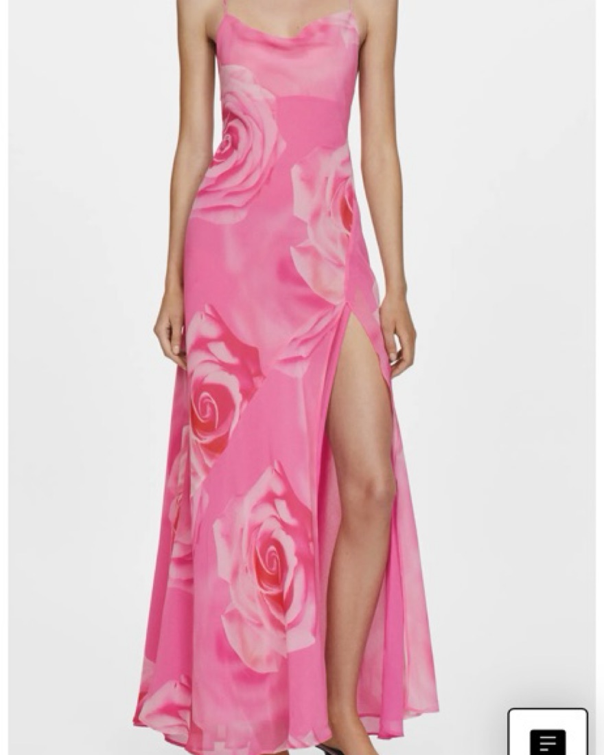 Mango Rosa Slip Maxi Dress by Mango - Pickle