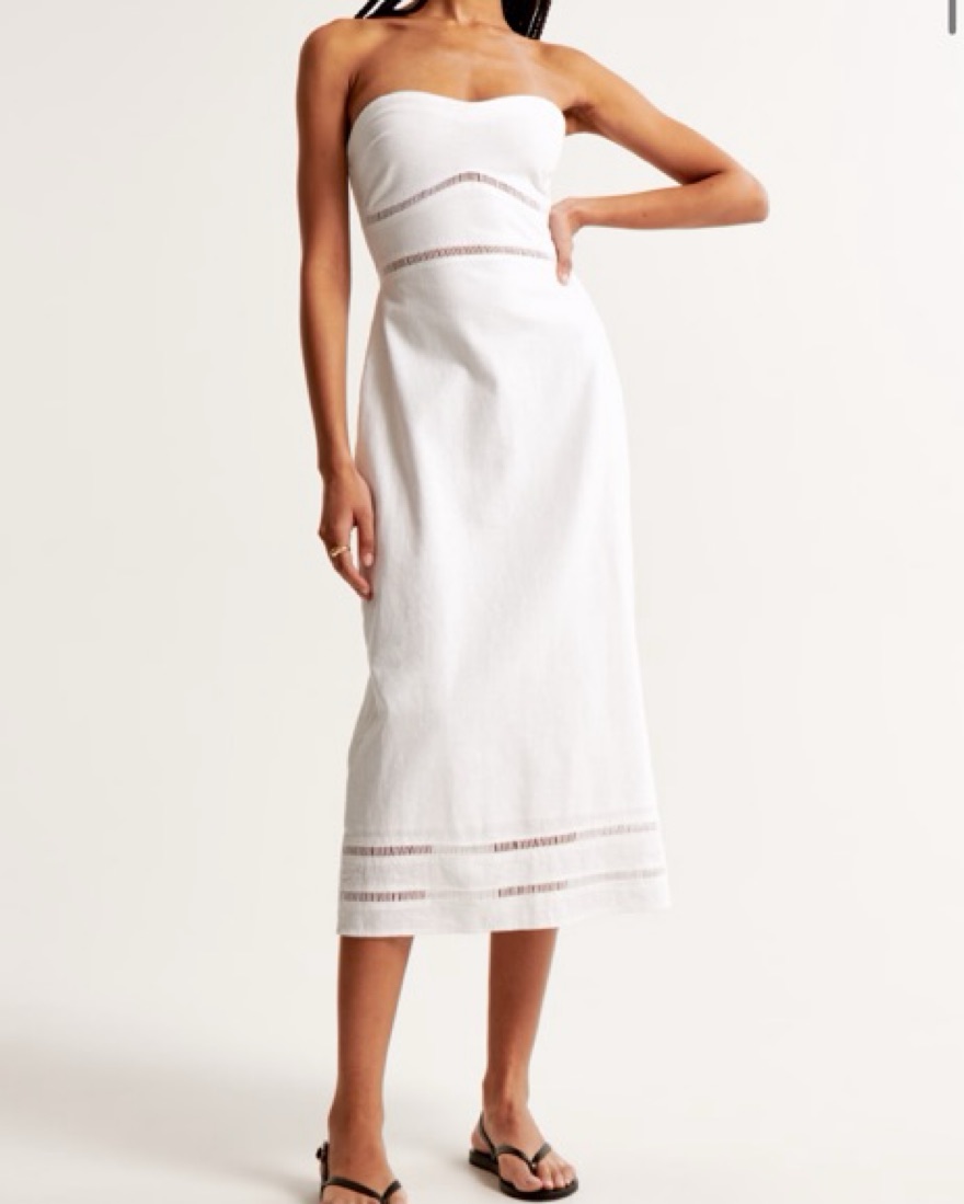 white christmas dresses Stolen Stores Corset White A-Line Mini Dress