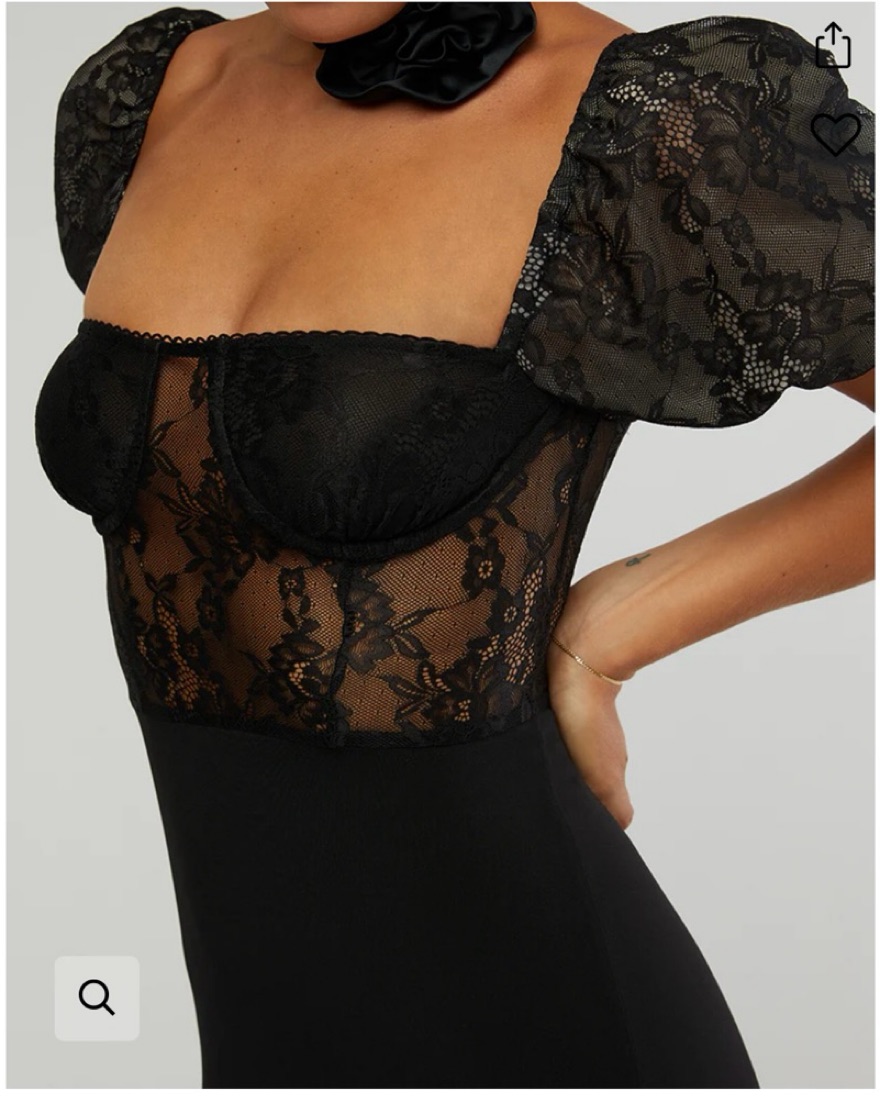 chinese dress ladies Ivory Lace Bralette Dress main image 0