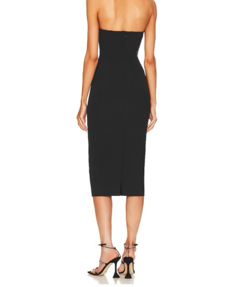 L’Academie Strapless Midi Dress - Image 2