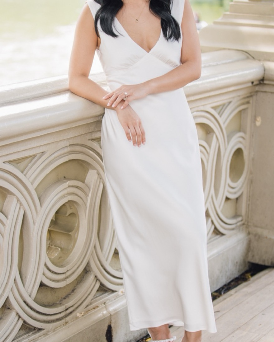 Abercrombie & Fitch White Maxi Dress by Abercrombie and Fitch - Pickle