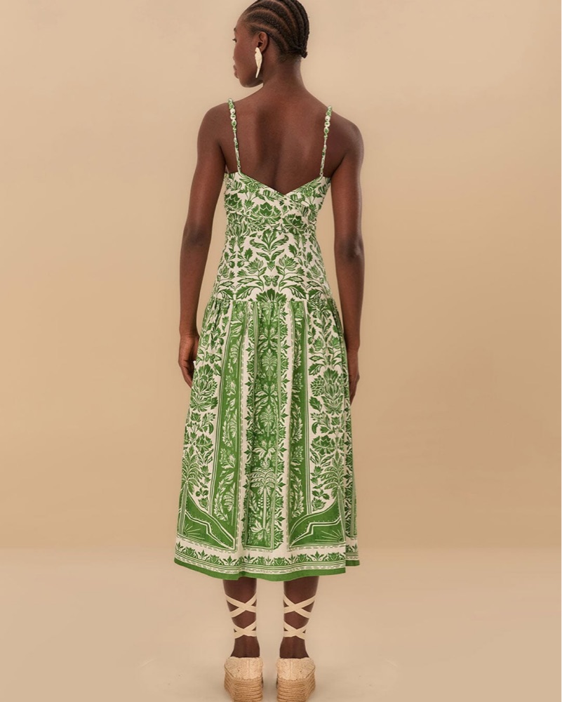 knee length dresses for ladies Petal and Pup Women's Floret Midi Dress main image 1