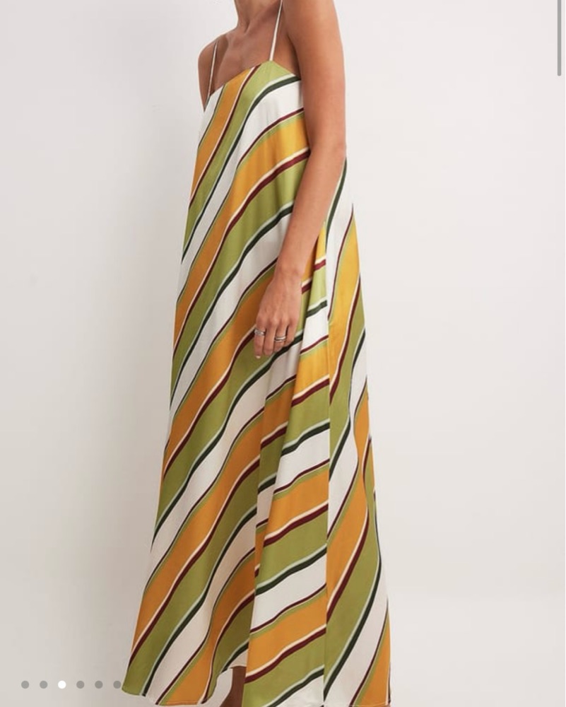 chinese dress ladies NA-KD | Tie Dye Maxi Dress Green | Bazics CY