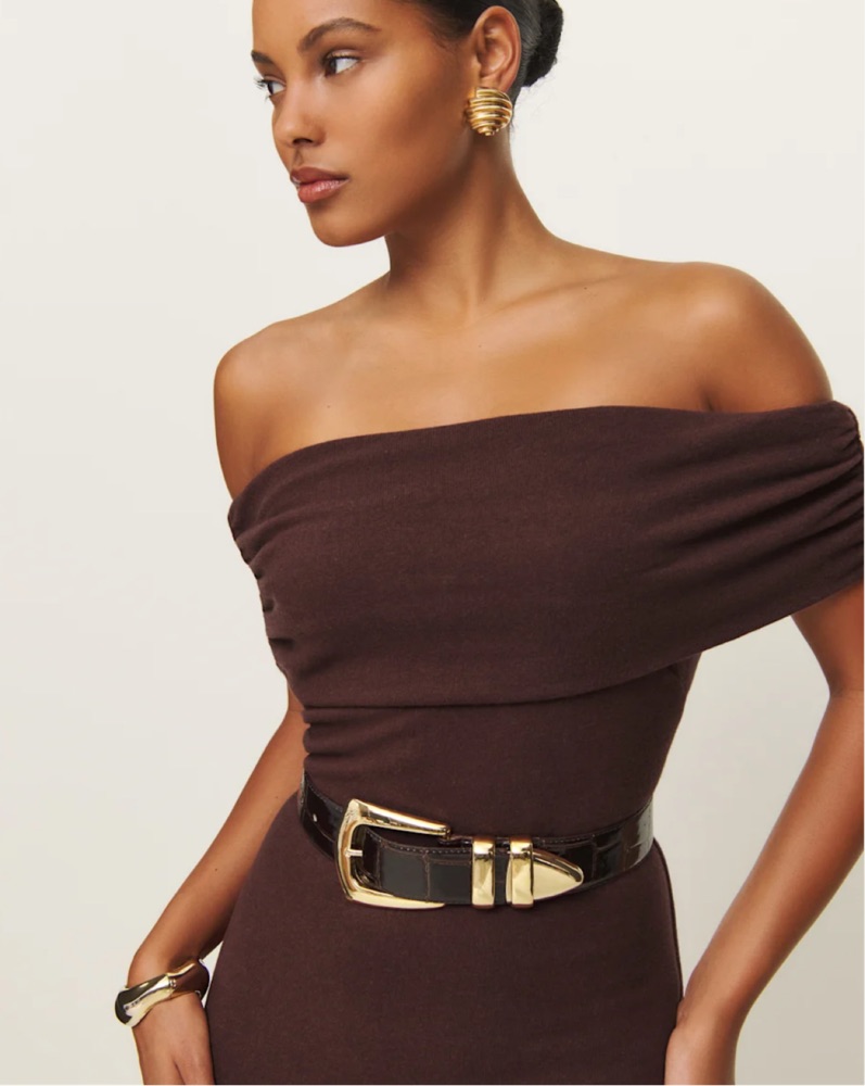 Reformation Josefina Dress by Reformation - Pickle