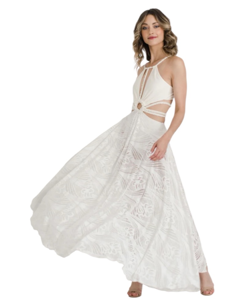 PatBO Pearl Beaded Beach Dress by Pat Bo