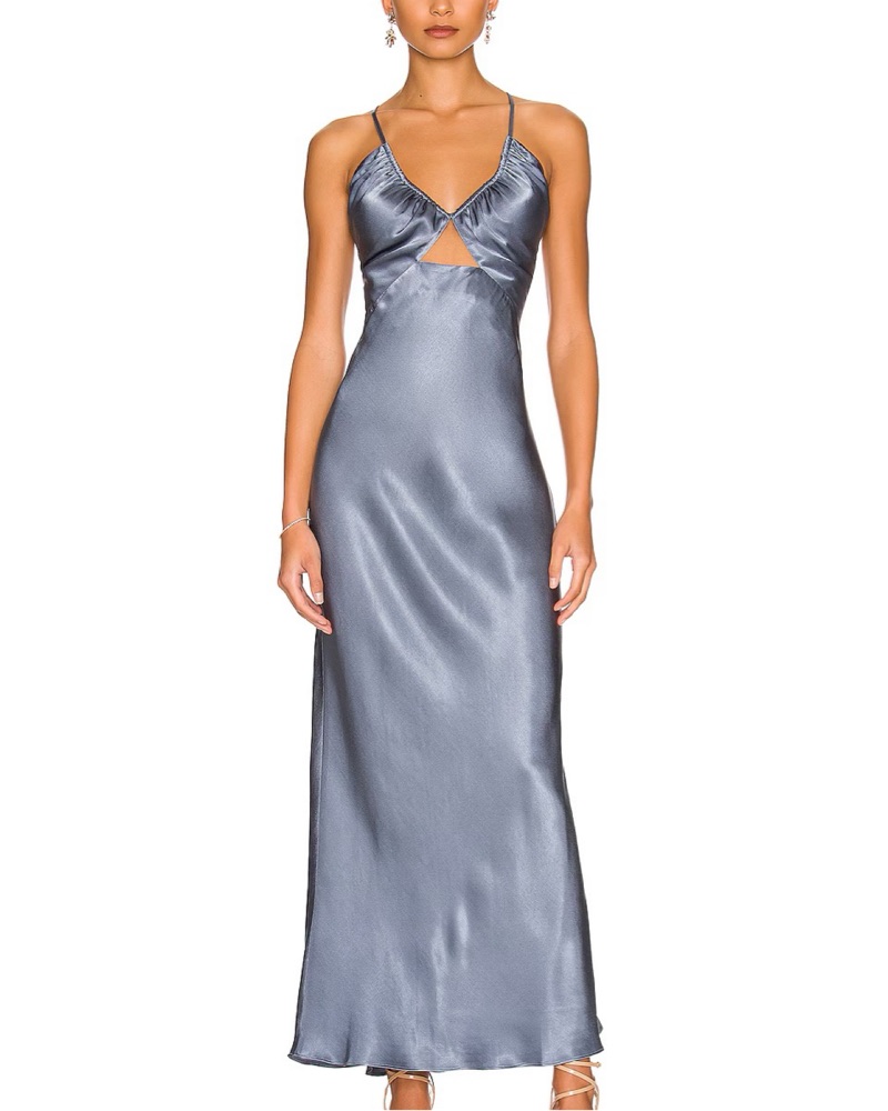 sachin and babi light blue dress Shona Joy La Lune Cocktail Midi Dress in Cream  Coco & Lola
