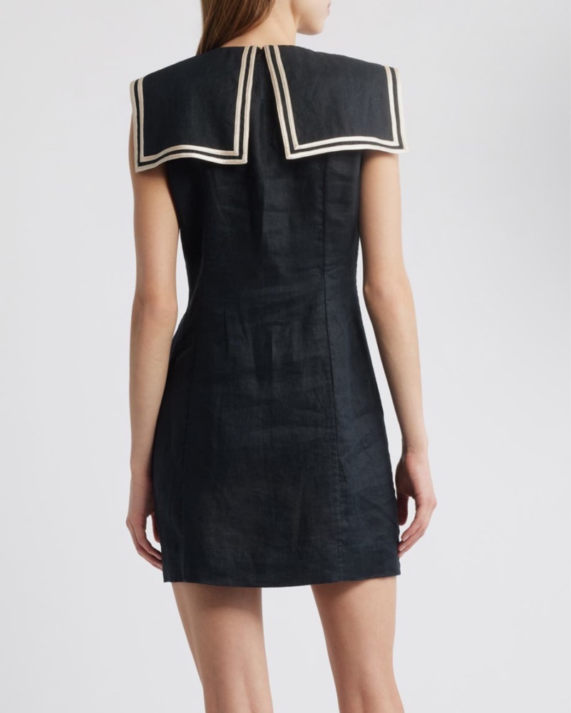 knee length dresses for ladies Alphena Dress - Black