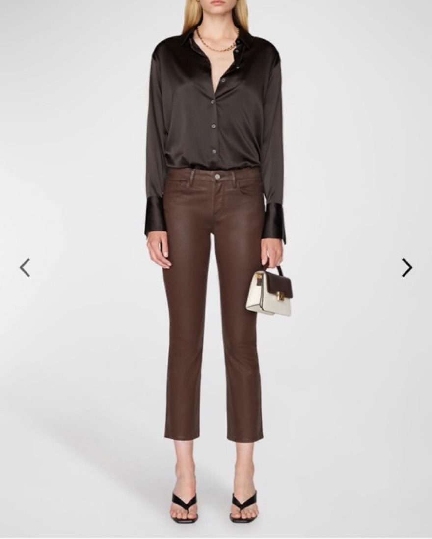 Frame Le Crop Mini Boot-Cut Jeans Size25 - Image 1