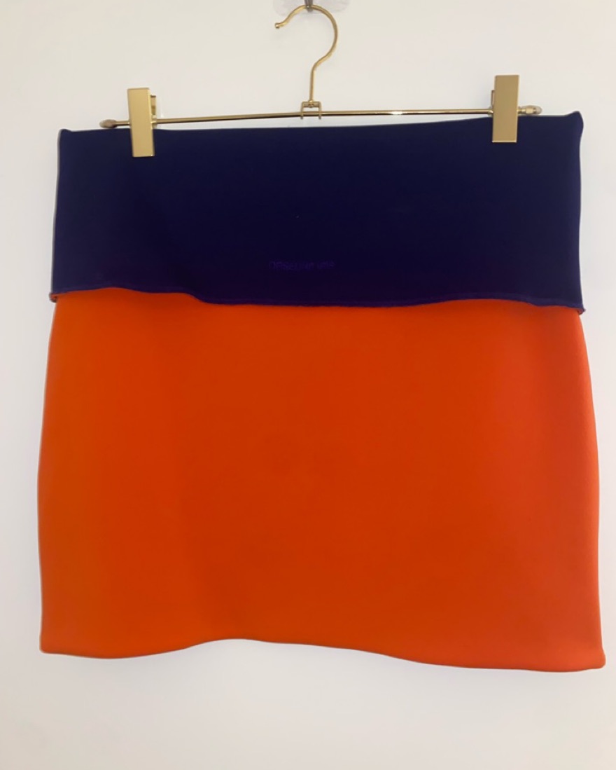 Orseund Iris Foldover Colorblock Skirt - Image 5