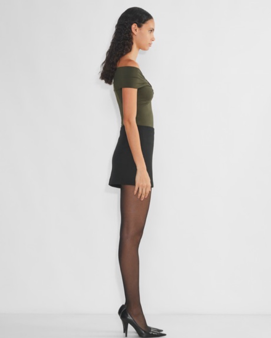 Aritzia Contour Twist Off-Shoulder Top - Image 3