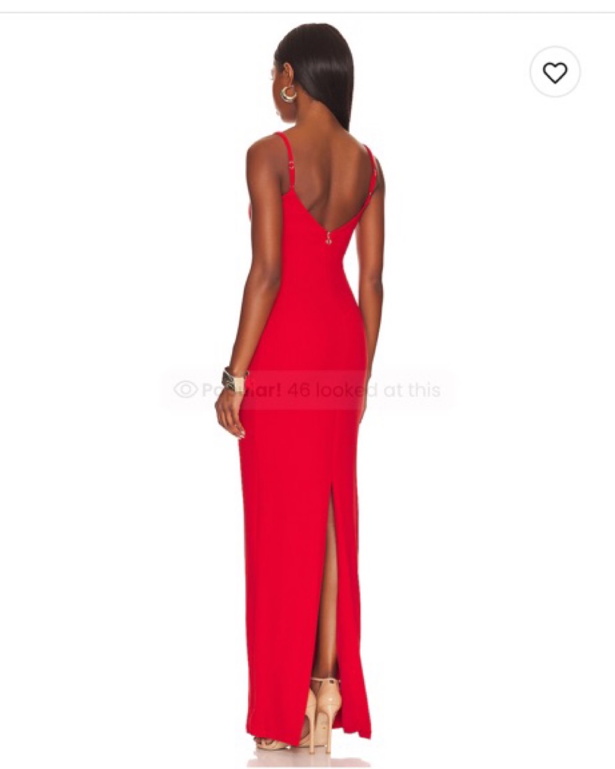 Nookie Red Formsl Gown  - Image 3