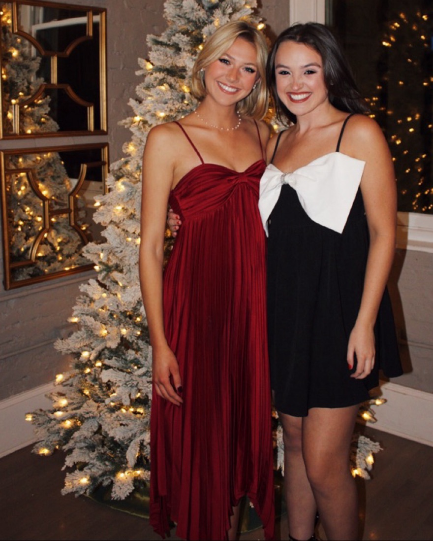 Petal and Pup Red Midi Dress - Image 2