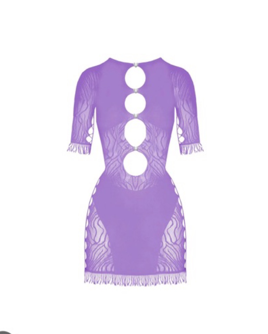 Poster girl Miranda lilac Mini Dress - Image 2