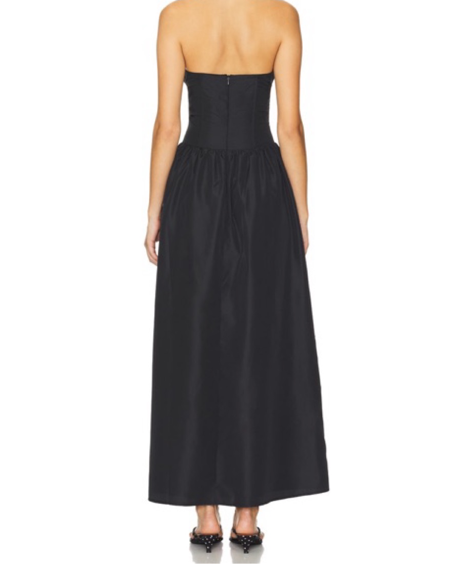 Revolve Black Maxi Dress by More to Come - Pickle