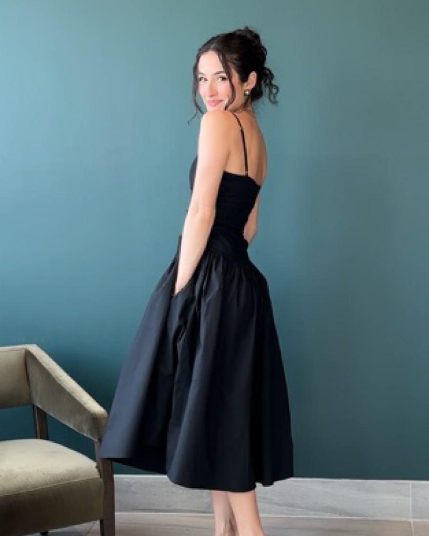 knee length dresses for ladies Rylee Midi Dress Blue / M