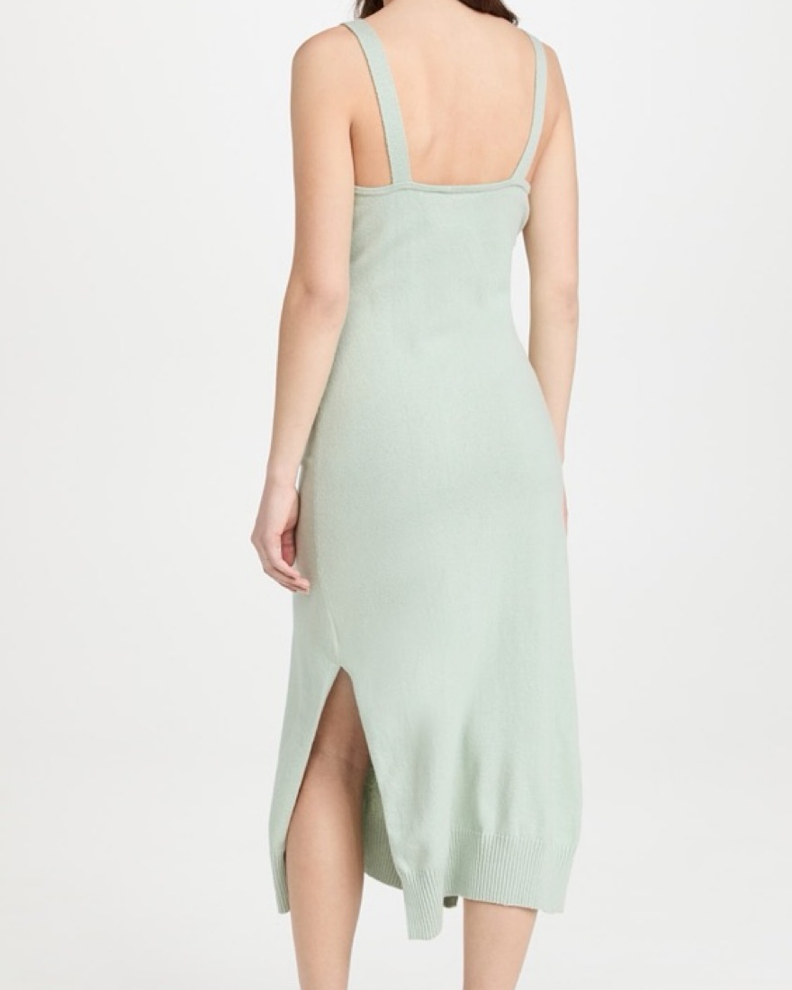 Jonathan Simkhai Green Wrap Dress - Image 4