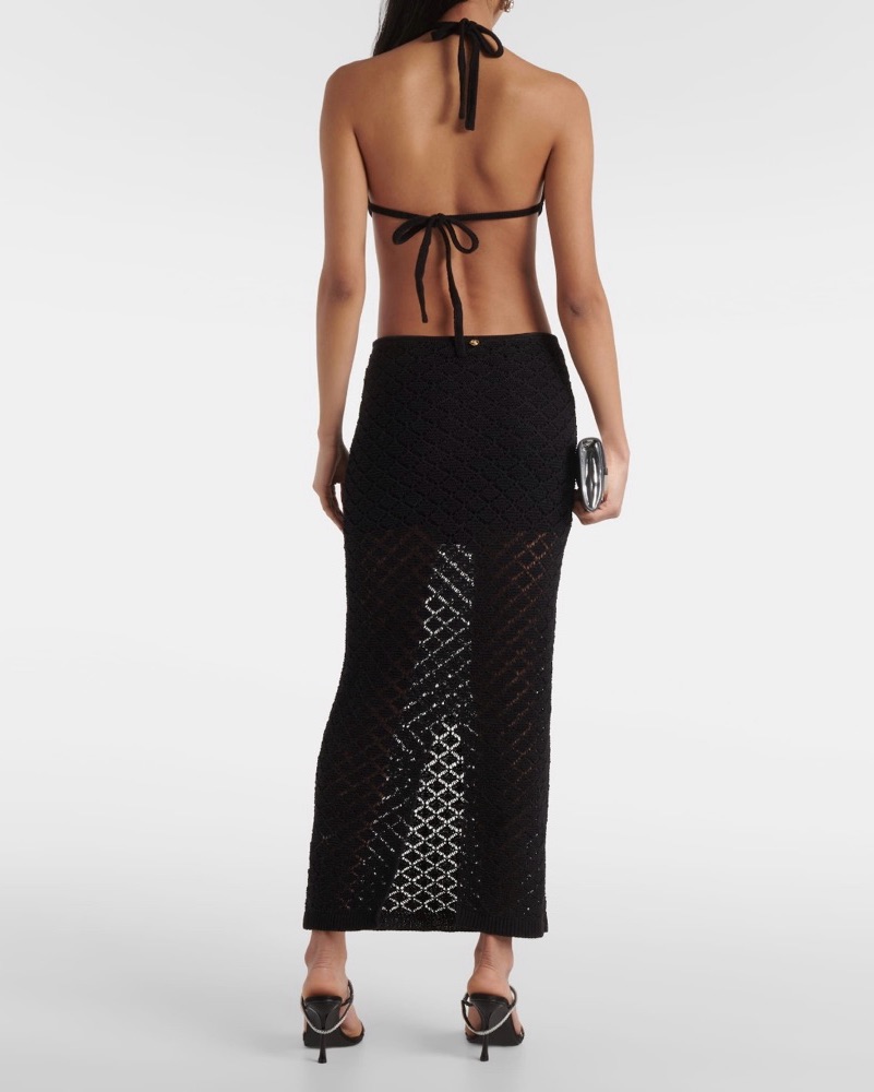 Bananhot Diamond Halter Dress by Bananhot - Pickle