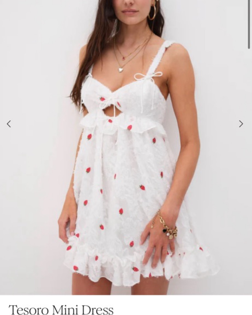 knee length dresses for ladies DEAL FOR LOVE & LEMONS Melanie Mini Dress  Amazing Lace