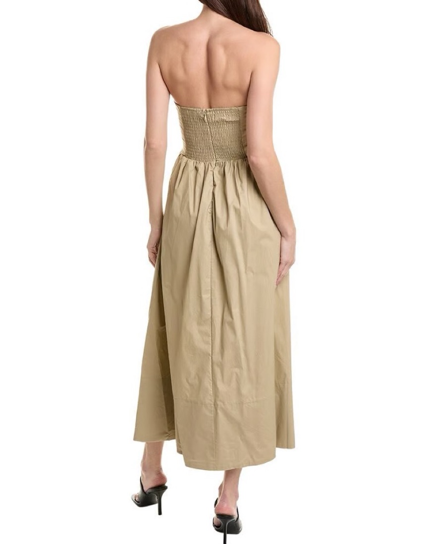WeWoreWhat Corset Maxi Dress by WeWoreWhat - Pickle