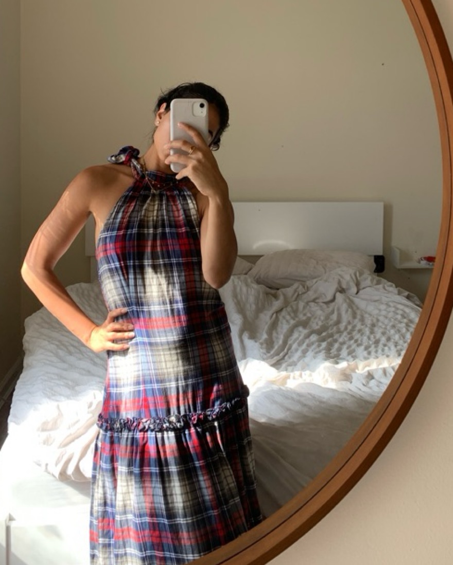 flattering wrap dress Leigh™ - Printed Wrap Dress