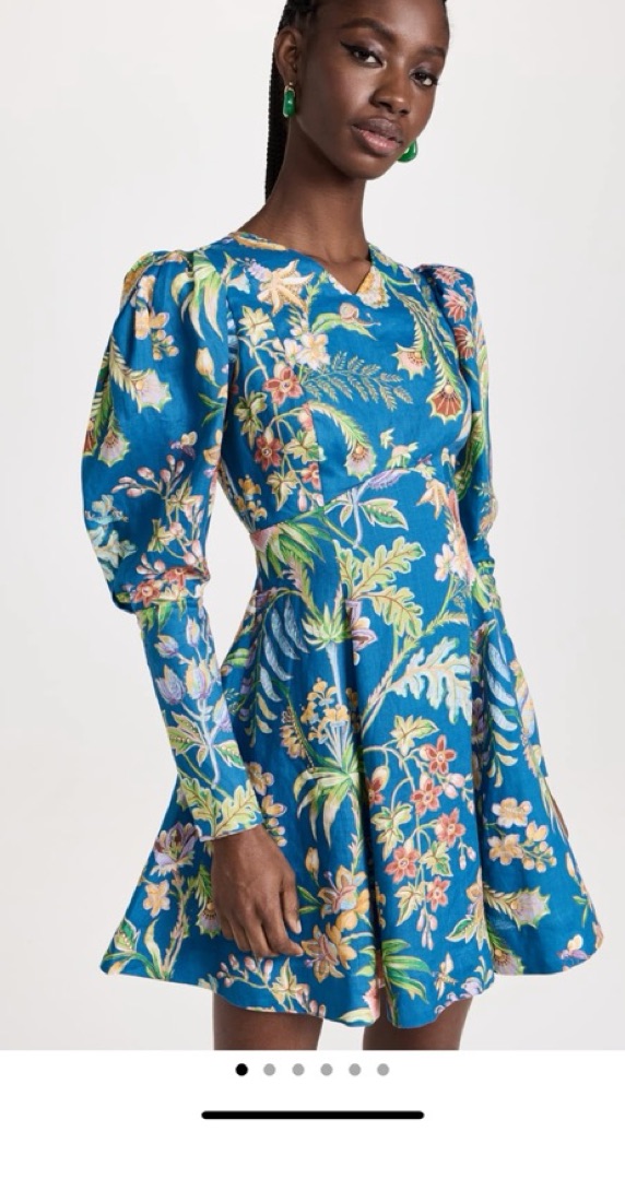 Alemais Tropical Print Mini - Image 1