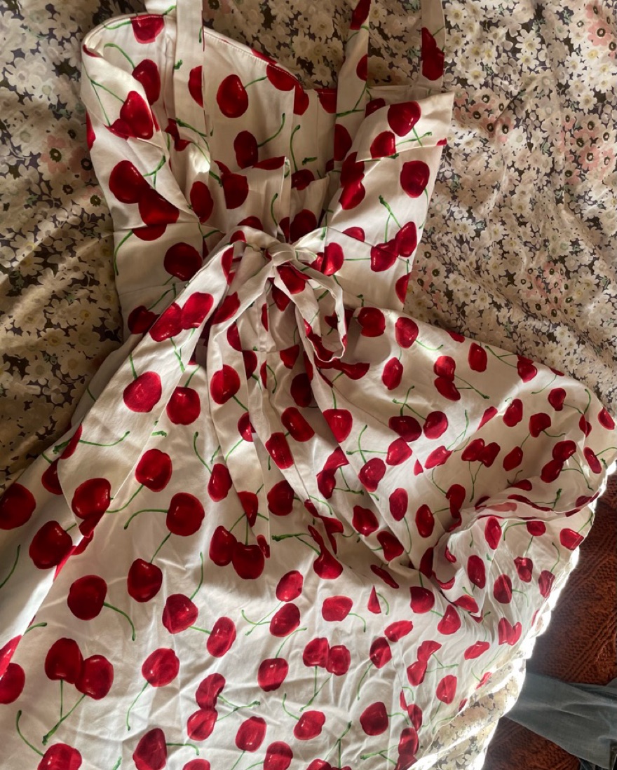 ixia cherry vintage retro dress size 3X - Image 4