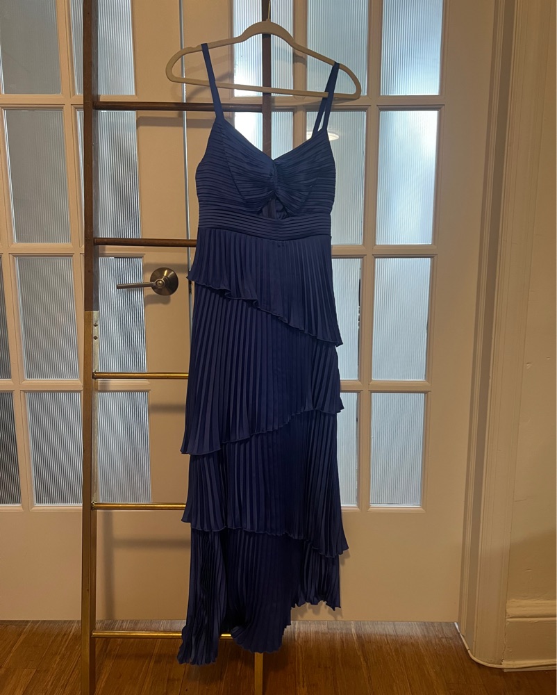 roxanne layered maxi dress Roxane Yellow Cinched Waist Ruched Maxi Dress main image 0