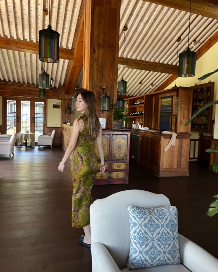 Qipao Formal Silk Dress - Image 4