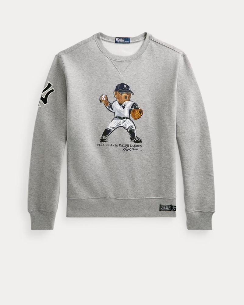 Ralph Lauren Yankees Polo Bear Sweatshir - Image 1