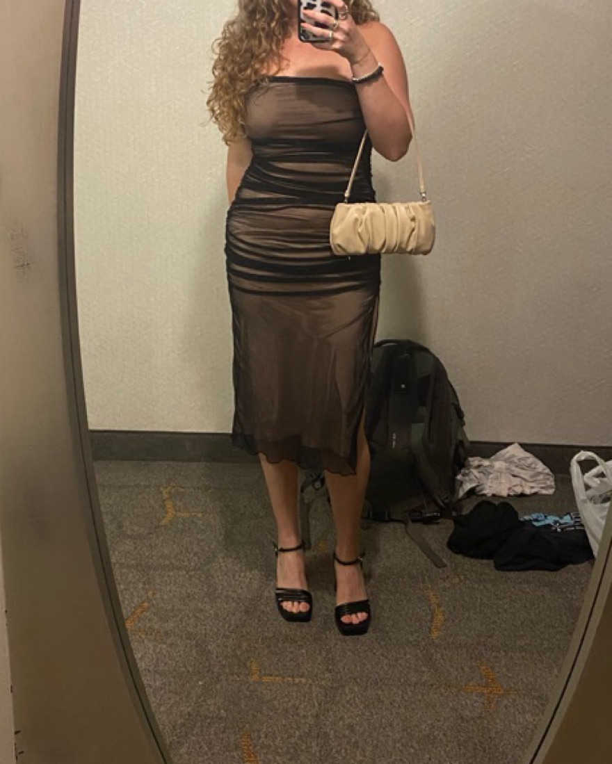 Superdown Wyatt Ruched Dress - Image 1