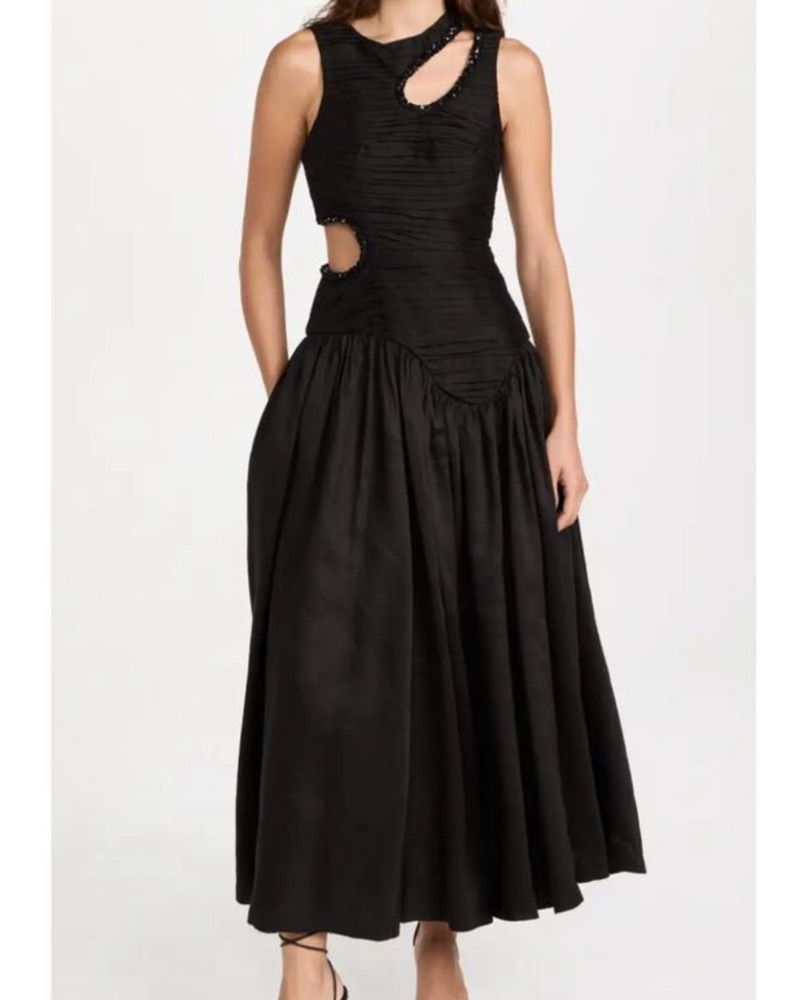 white christmas dresses Alani Gown | Black main image 1