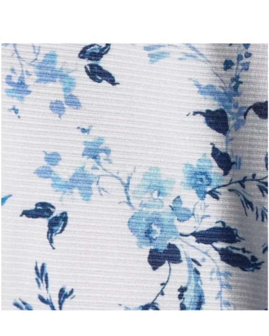 Floral Print Peplum Midi Dress - Image 3