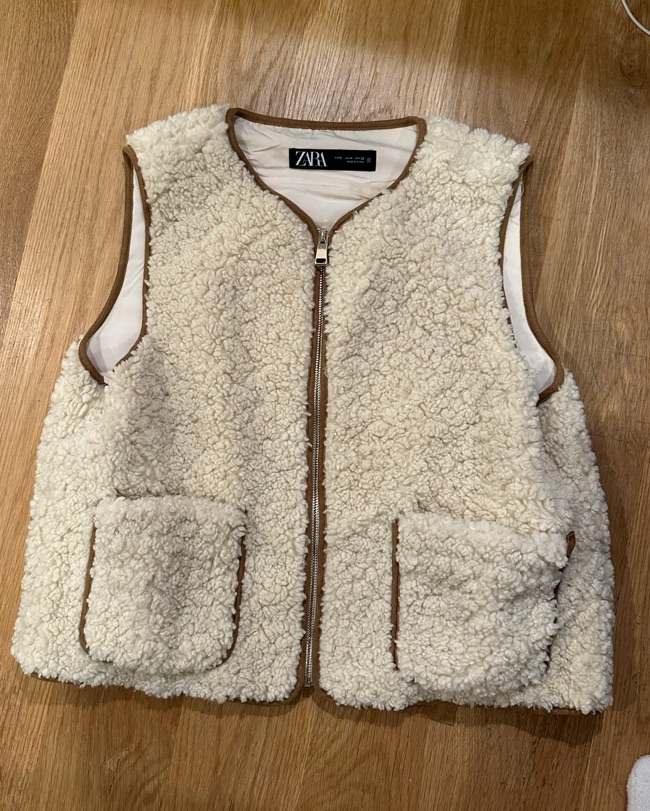 Zara Sherpa vest  - Image 1