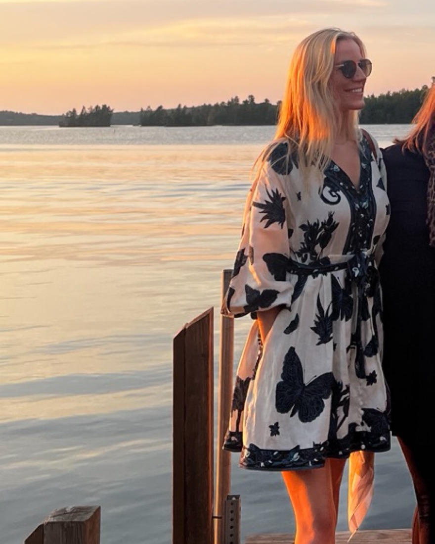 Banana Republic Linen Butterfly Dress by Banana Republic - Pickle