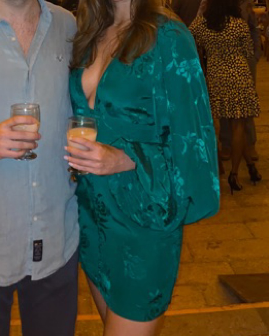 green emerald velvet dress Isabella Dress