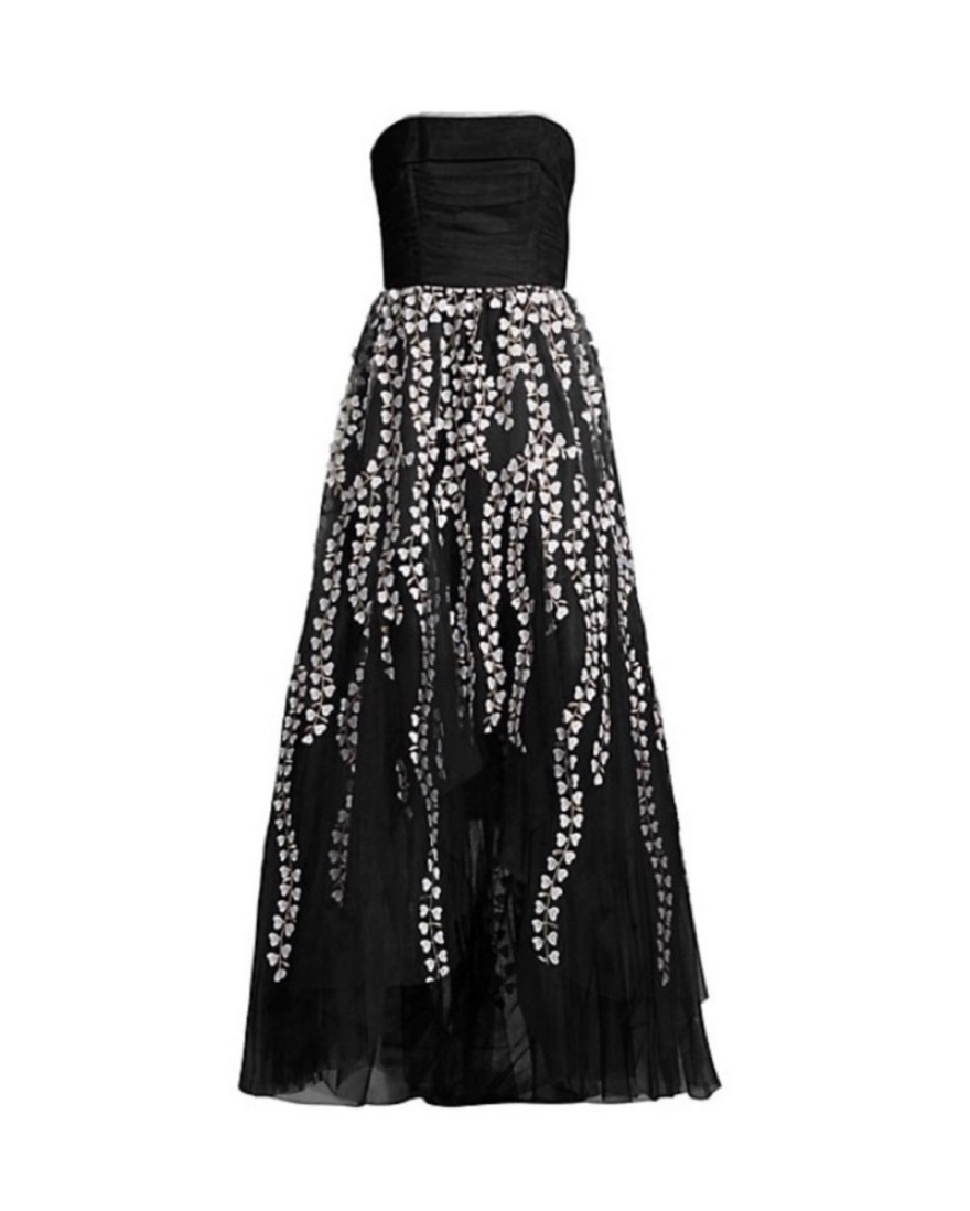 BCBG Black Tulle Gown by BCBGMAXAZRIA