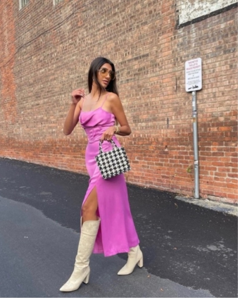 knee length dresses for ladies Vanessa Embellished Bustier Midi Dress  SIMKHAI