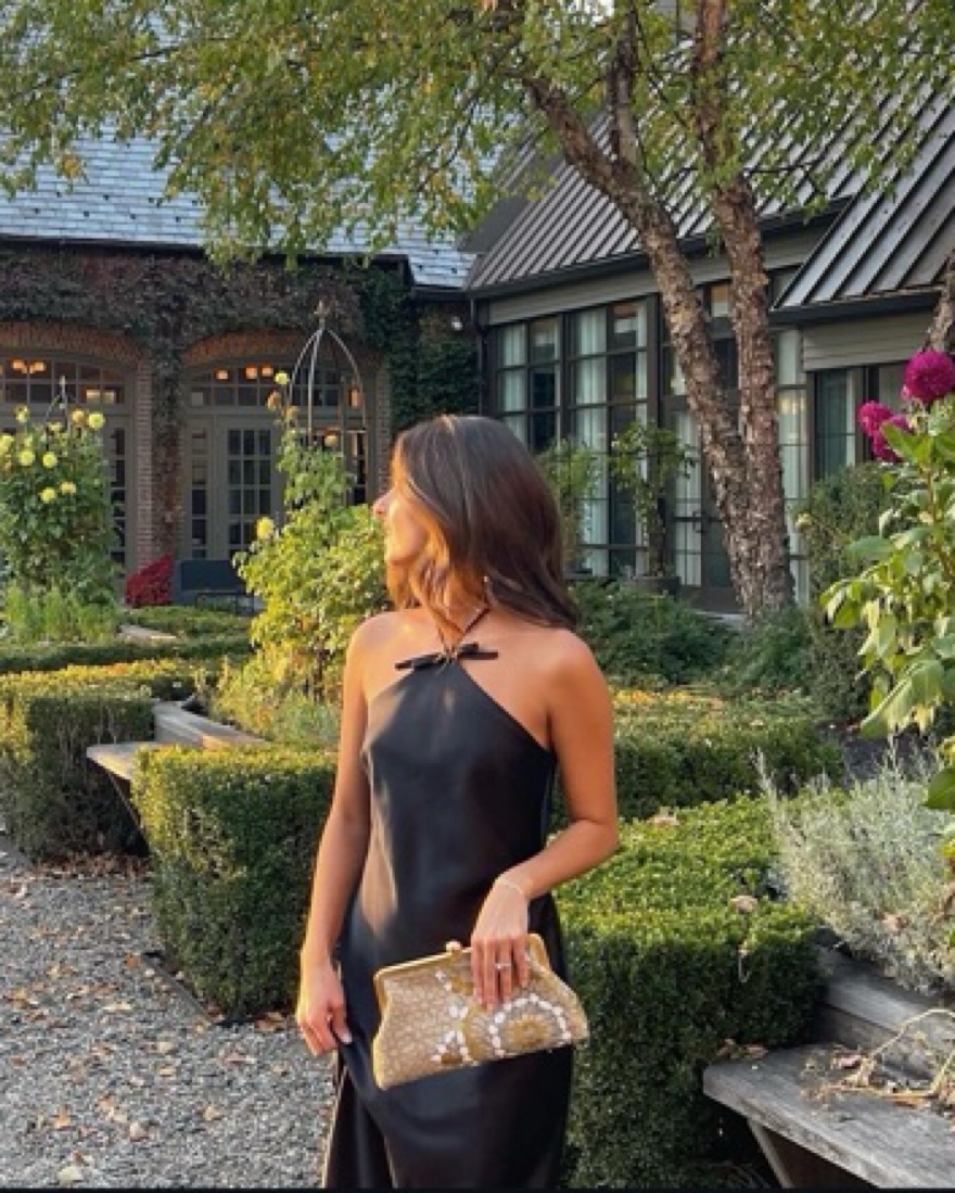 Araceli Halter Strap Satin Slipdress - Image 3