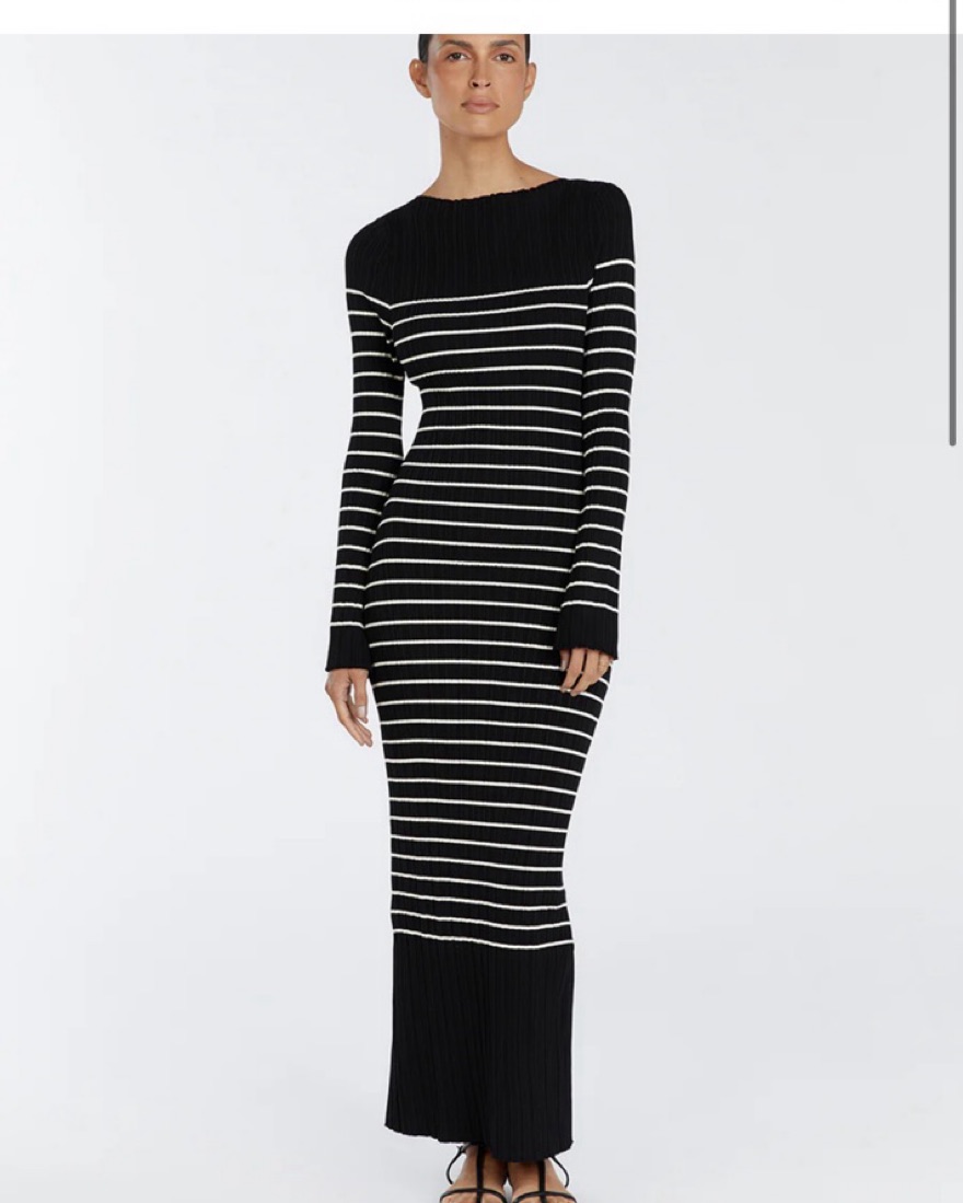 chinese dress ladies Liora Sleeveless Maxi Dress in Black by Dissh main image 0