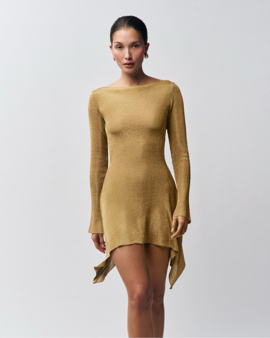 slim fit dress slacks Nova Slip Mini Dress main image 0
