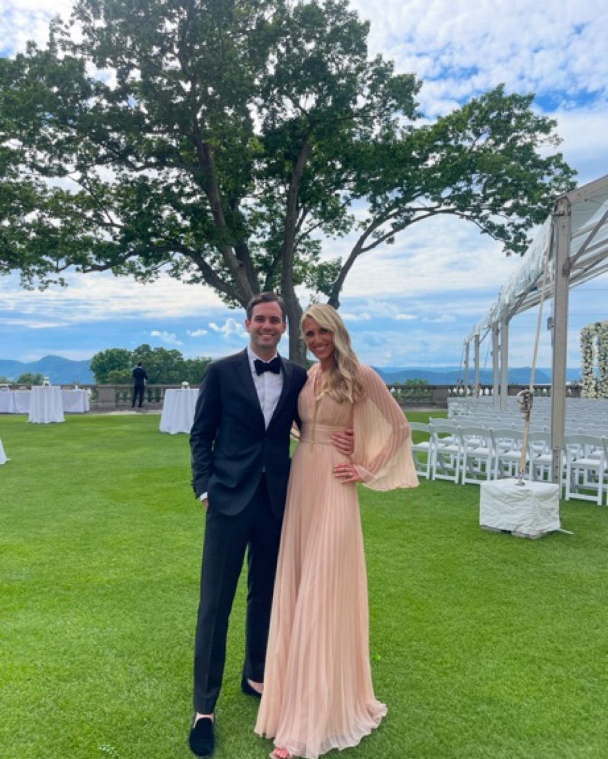sachin and babi light blue dress Elegant Sheath/Column Bateau Long Sleeves Chiffon Floor-Length Mother of  the Bride Dress With Sequin main image 1