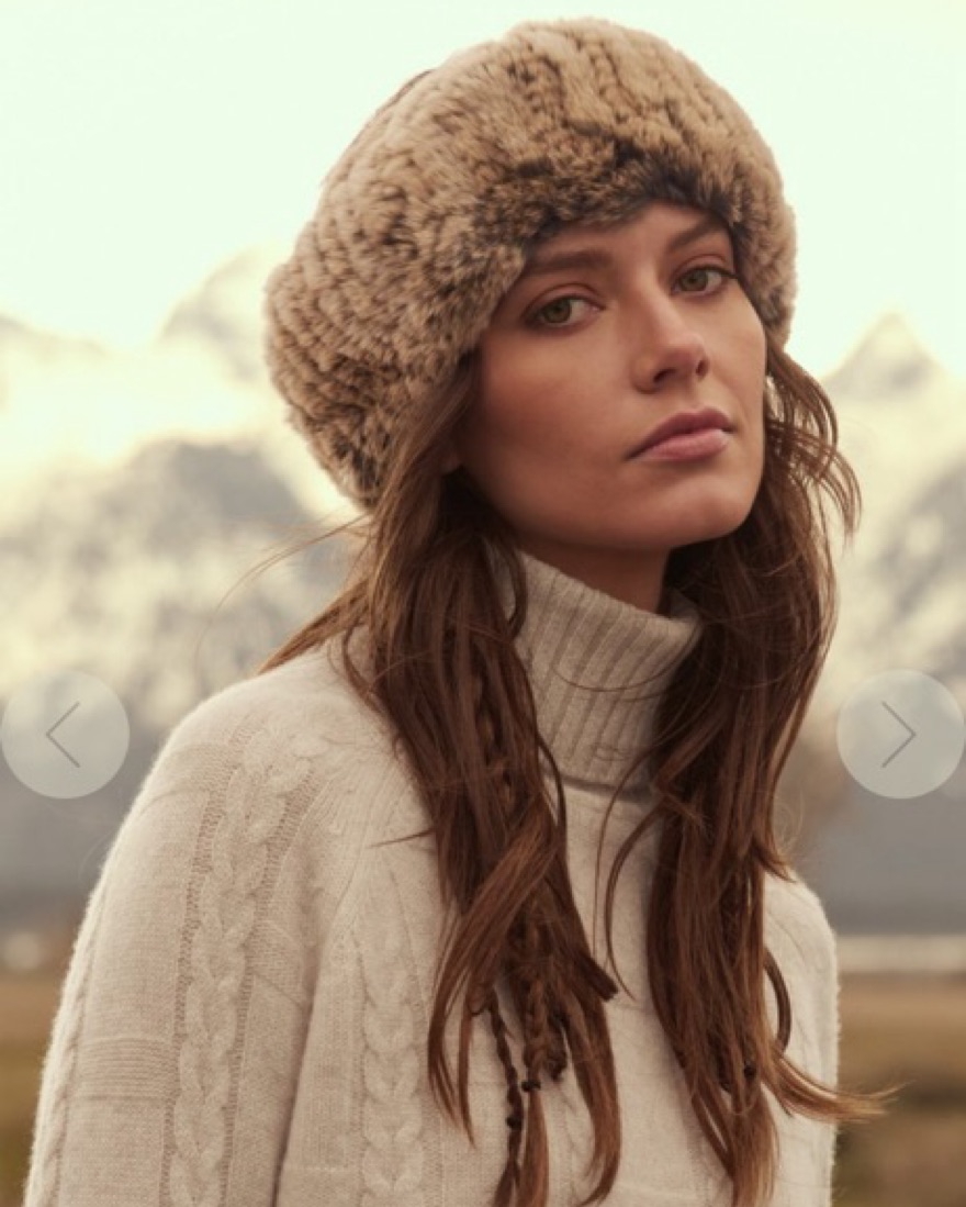 Rabbit Fur Headband  - Image 1