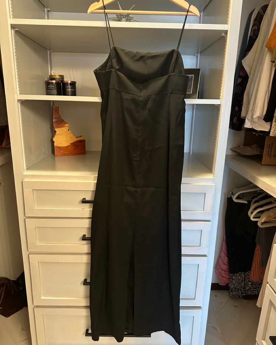 VINTAGE 90s J. Crew Sheath Evening Gown  - Image 2