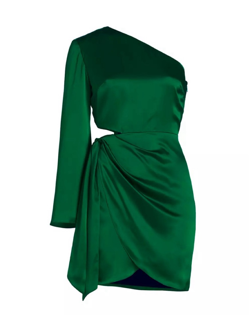Amanda Uprichard Green Mini Dress by Amanda Uprichard - Pickle