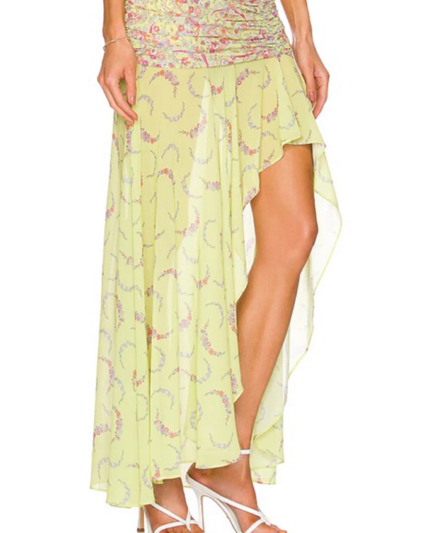 Majorelle Tatiana Skirt Margarita Lime - Image 6